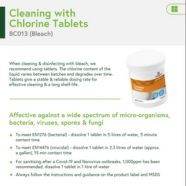 Cleaning with Chlorine Tablets