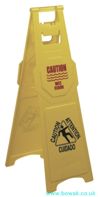 Folding Safety Sign - Wet Floor Folding Safety Sign - Wet Floor