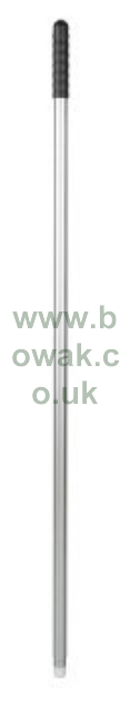 Aluminium Handle 127cm  Black Grip Aluminium Handle 127cm  Black Grip