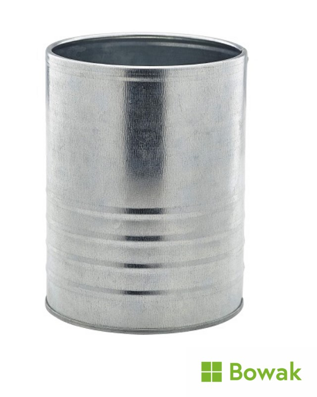 Galvanised Steel Can 11x14.5cm Galvanised Steel Can 11x14.5cm