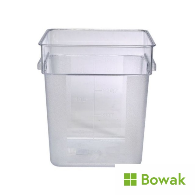 Square Container 17.1L Clear Square Container 17.1L Clear