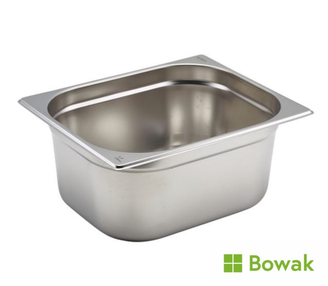 Gastronorm SS Pan 1/2 150mm 10 litre Gastronorm SS Pan 1/2 150mm 10 litre