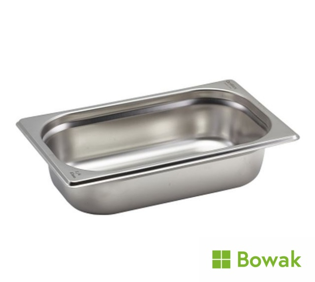 Gastronorm SS Pans 1/4 60mm 1.8L Gastronorm SS Pans 1/4 60mm 1.8L
