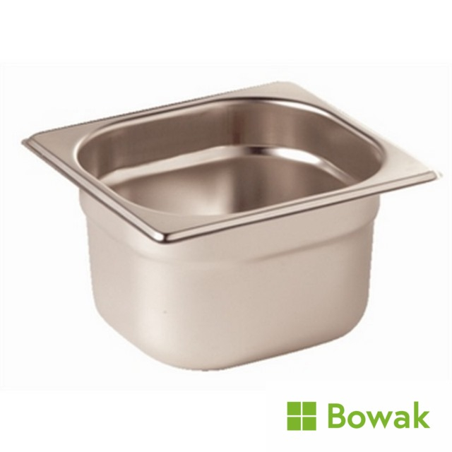 Gastronorm SS Pan 1/6 100mm 1.5L Gastronorm SS Pan 1/6 100mm 1.5L