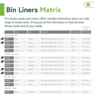 Bin Liners Matrix
