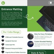 Entrance Matting Product Information Sheet