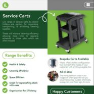 Service Carts Product Information Sheet