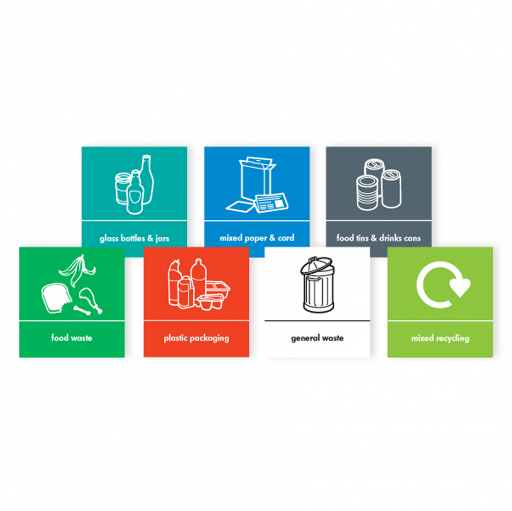 Transbin Label Recycle Bin Labels - Bowak