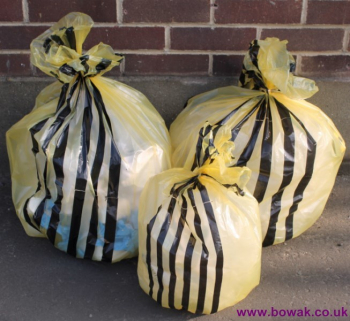 Tiger Stripe Waste Sacks