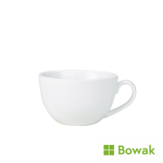 Genware Porcelain Bowl Shaped Cup White