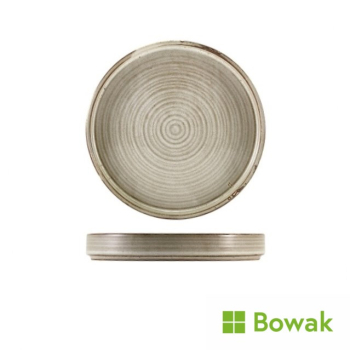 Terra Porcelain Smoke Grey Presentation Plate Terra Porcelain Smoke Grey Presentation Plate