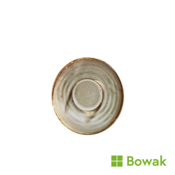 Terra Porcelain Smoke Grey Saucer Terra Porcelain Smoke Grey Saucer