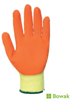 Orange Latex Grip Glove