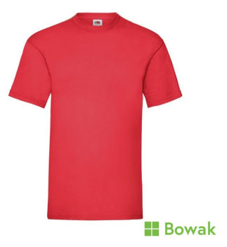 Fruit of the Loom T-Shirts Red
