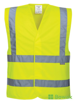 Hi-Vis Yellow Vest 2-Bands Hi-Vis Yellow Vest 2-Bands