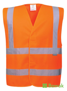 Hi Vis Orange Vest 2-Band Hi Vis Orange Vest 2-Band