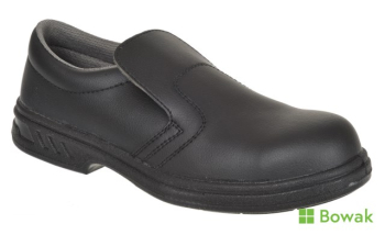 Steelite Slip-On Safety Shoe Black Steelite Slip-On Safety Shoe Black