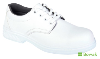 Steelite Lace Up Safety Shoe White