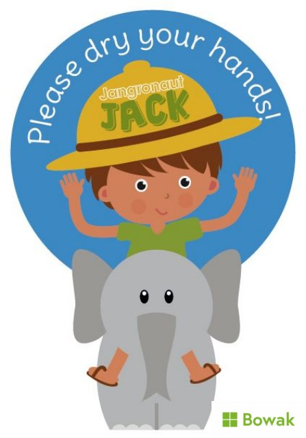 Jangronauts Paper Dispenser JACK Stickers Jangronauts Paper Dispenser JACK Stickers