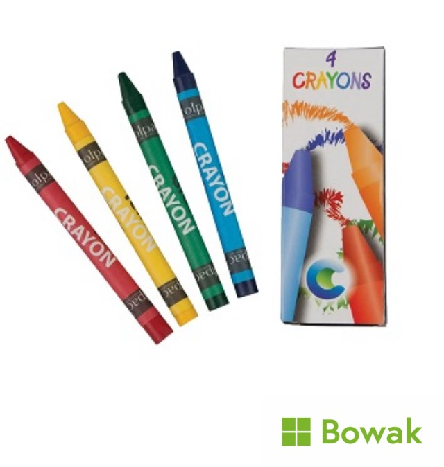 Wax Crayons Pack of 4 Wax Crayons Pack of 4