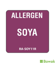 Allergen Alert Labels Soya