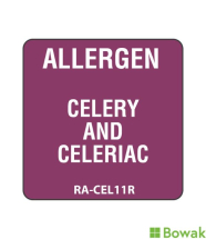 Allergen Label Celery+Celeriac