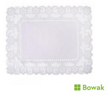 Tray Paper Oblong White 30cm x 20cm