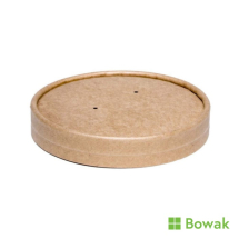 Kraft Paper Lid for AN360 Soup Containers