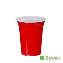 Red Plastic Party Cups 12oz