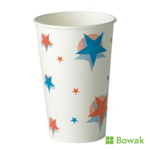 Star Ball Cold Drink Paper Cup 16oz