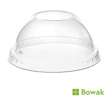 rPET Dome Lid No Hole 78mm