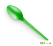 Vegware CPLA Compostable Spoon Green