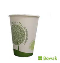 Leafware Compostable Hot Cup Single Wall 8oz
