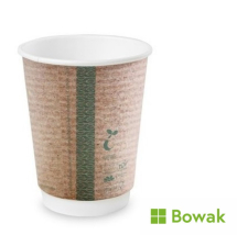 Brown Kraft Double Wall Hot Cup 12oz