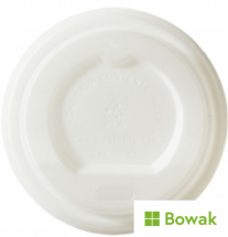White Domed Sip Thru Lids for 4oz cups