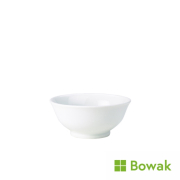 Genware Porcelain Footed Valier Bowl 13cm/5" White