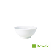 Genware Porcelain Footed Valier Bowl 13cm/5inch White