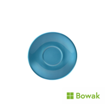 Genware Porcelain Blue Saucer 16cm