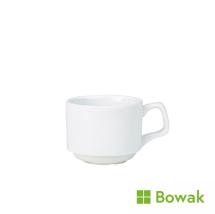 Genware Porcelain Stacking Cup 20cl/7oz White