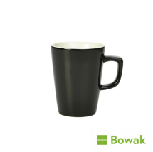 Porcelain Latte Mug 34cl Black