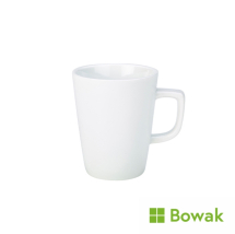 Genware Porcelain Latte Mug 34cl White