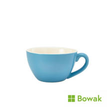 Genware Porcelain Bowl Shaped Cup 34cl/12oz Blue