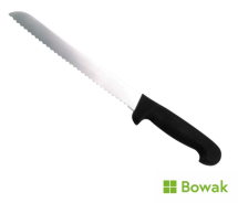 Bread Knife 8inch Black Handle