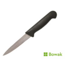 Vegetable Knife Black 10cm