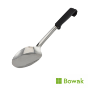 Genware Plastic Handle Spoon Plain Black 4.9cl/1.7oz