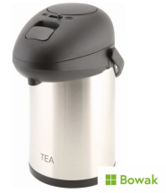 Vacuum Pump Pot Tea Stainless Steel
