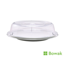 Plate Cover Clear Round 21.4cm Polycarbonate