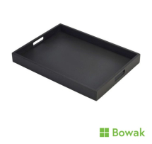 Butlers Tray Black Finish 440x320mm