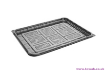Rectangular Platter Base Small Black 34x26cm