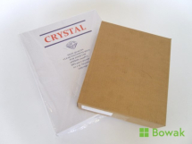 Polythene LDPE 120g Clear Bags Food Use 600x900mm